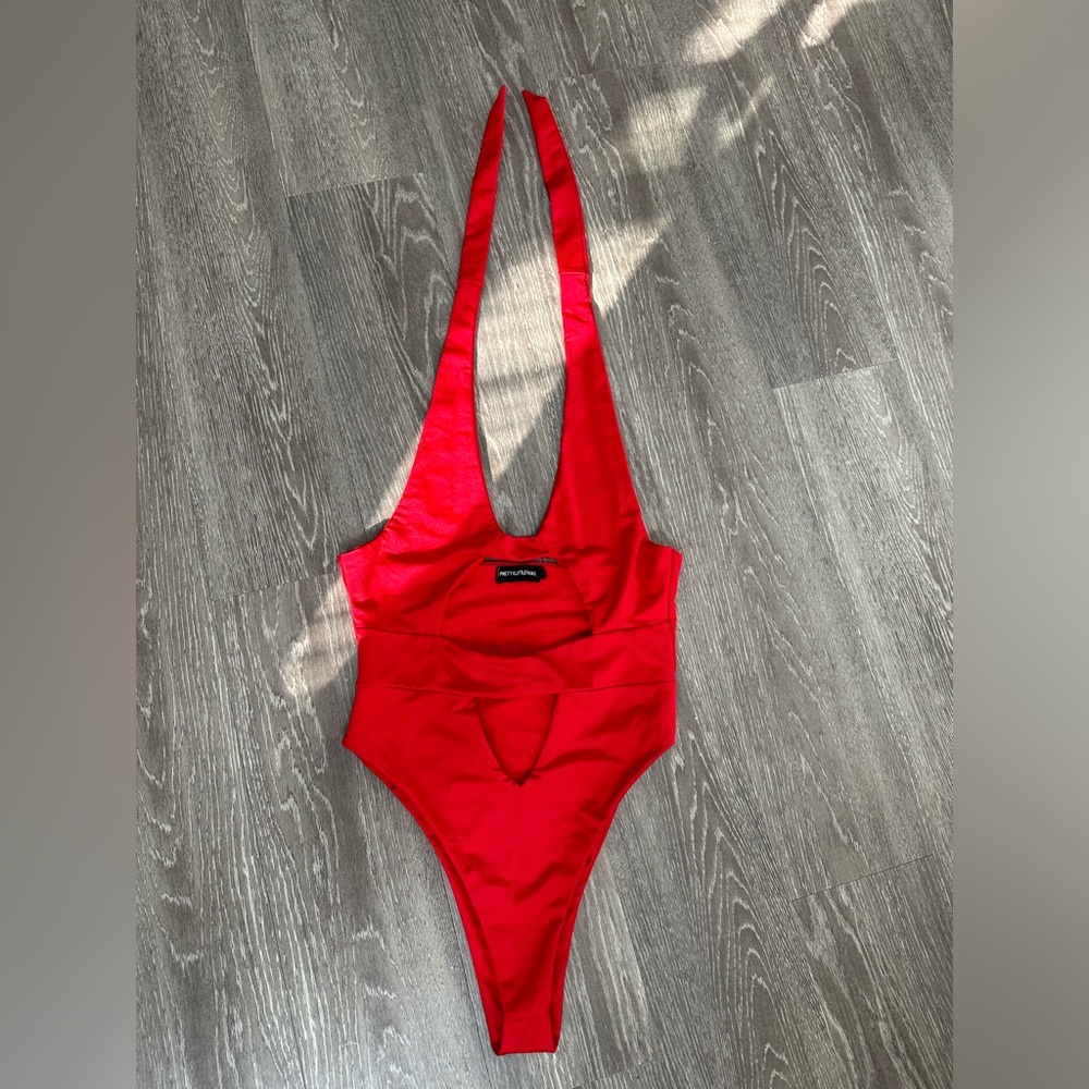 Pretty Little Thing one piece swim suit